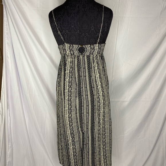π« womens Urban outfitters long flowy dress black and white | summer dress - Picture 4 of 5